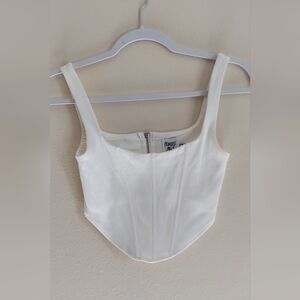 Princess Polly White Corset Top